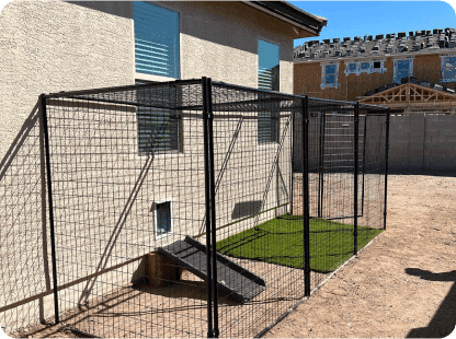 Access from both sides of your pet door