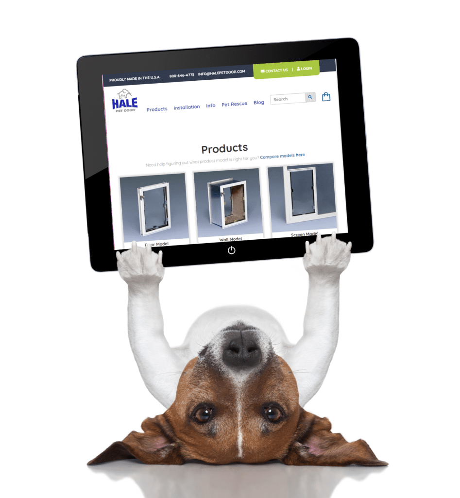 Hale Pet Door Launches New site Hale Pet Door